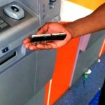 Bandidos tentaram ‘pescaria’ em caixa eletrônico da cidade