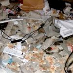 Tiroteio no centro da cidade seguido de explosões