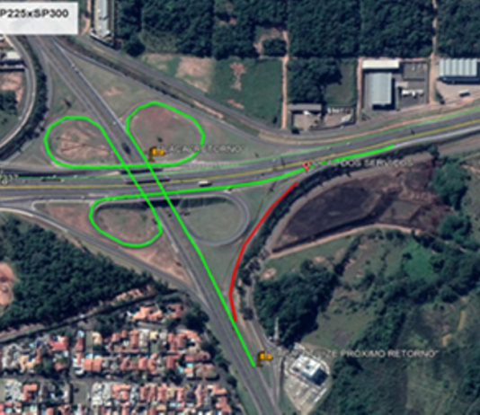 Obras na Rondon interditam alça de saída da SP-225