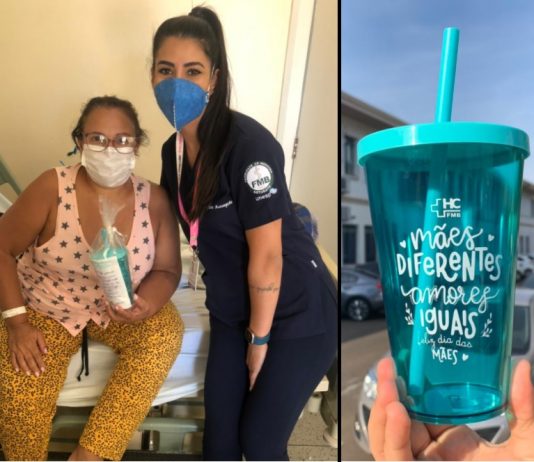 HC de Botucatu distribuiu presentes para as mães internadas no hospital no Dia das Mães