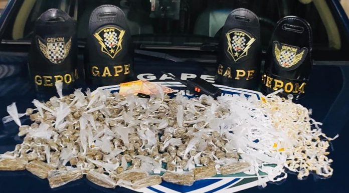 Botucatu: Traficante é preso com mais de 1.000 porções de drogas na Vila Jardim