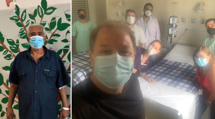 Botucatu: Pardini comemora a 100ª alta de paciente recuperado da Covid no Hospital do Bairro. “Obrigado a todos que acreditaram que o sonho de reativar o Hospital do Bairro seria possível”