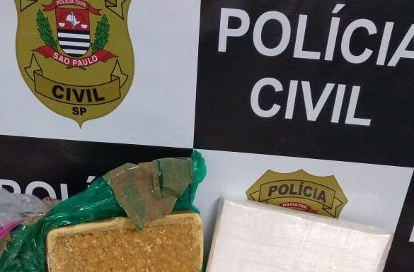 Botucatu: Polícia Civil flagra 1 quilo de maconha e 1 quilo de cocaína em casa na Rua João Passos