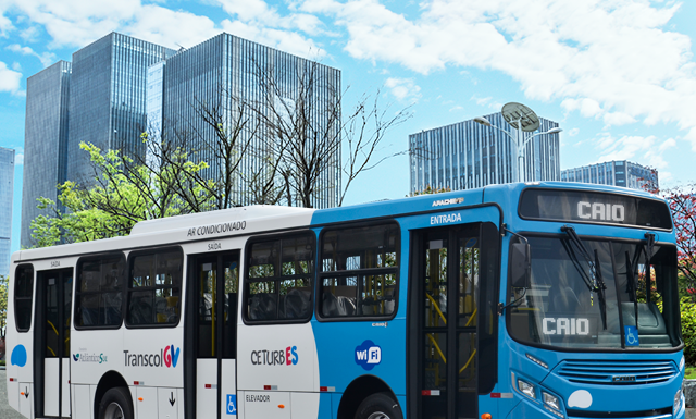 Caio produz 33 ônibus para modernizar frota do transporte coletivo no Espirito Santo
