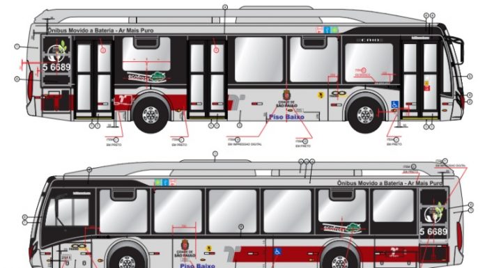 Botucatu: Ônibus 100% elétrico que será testado em SP está sendo montado na Caio