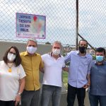 Botucatu: Placa de conscientização sobre “Prevenção ao Suicídio” é colocada no Elevado Bento Natel. Outras serão instaladas em 11 pontes da Cidade
