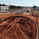Botucatu: Obra da nova Rotatória da Rodovia Gastão Dal Farra está avançando, destaca o Prefeito Pardini
