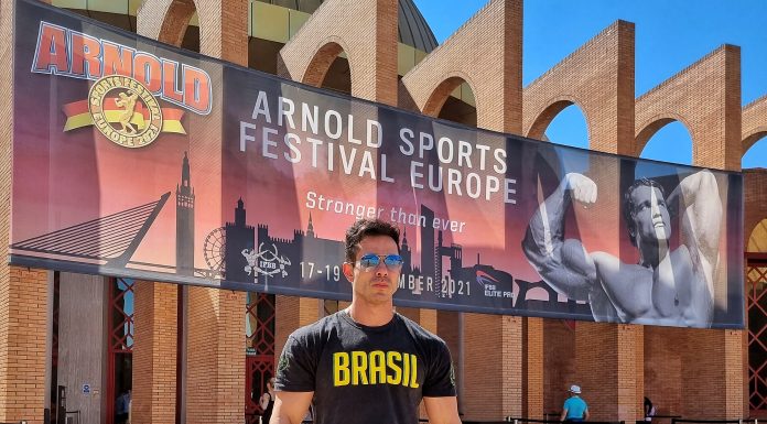 Botucatuense William Sodré participa neste sábado do “Arnold Classic Europe”, o Mundial de Fisiculturismo, na Espanha