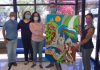 Botucatu: Artista plástica Cissa Raphael entrega obra “Bons Ares” para a Biblioteca do Lageado