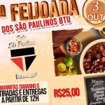 Botucatu: 1ª Feijoada dos São Paulinos-Botucatu será realizada neste domingo. Feijoada grande por apenas R$ 25; Garanta a sua