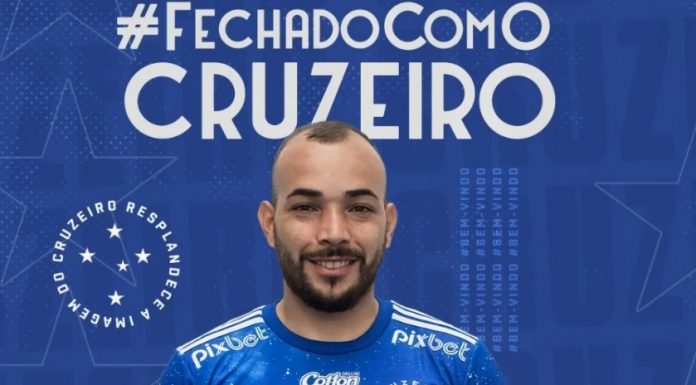 Rodolfo, nascido em São Manuel, é o novo reforço do Cruzeiro
