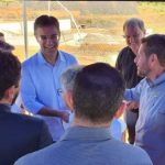 Botucatu: Govenador vistoria obra da Sabesp para represa na Cidade