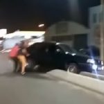 Botucatu: Carro sobe em canteiro central de Avenida recém-revitalizada; Veja vídeo