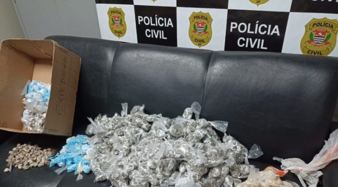 Botucatu: Operação da DISE no Predinhos da Vila Jardim apreende grande quantidade de droga; casal acaba preso