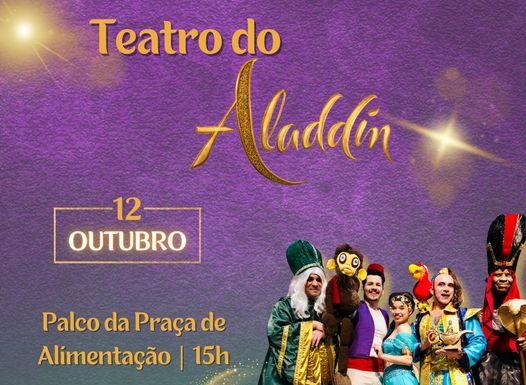 Shopping Botucatu terá programação especial nesta quarta (12), Dia das Crianças, com distribuição de Vale Donuts, Pintura Fácil e Teatro do Aladdin