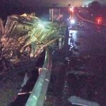 Botucatu: Motorista de caminhão morre carbonizado em acidente na Marechal Rondon