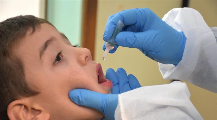 Botucatu: Vacinação contra a polio continua abaixo da meta na Cidade