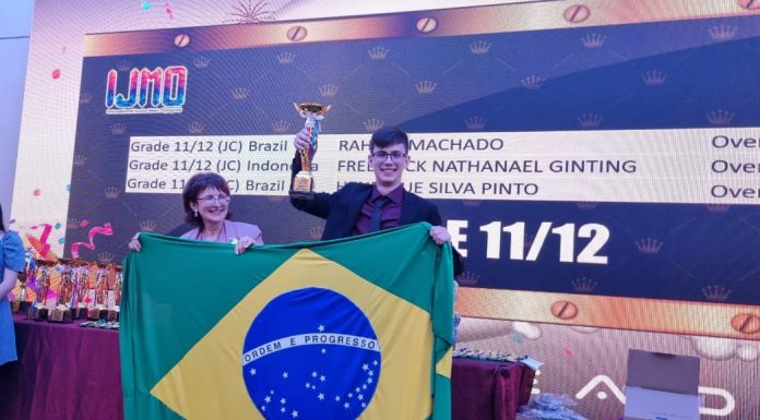 Botucatuense de 19 anos conquista a Medalha de Ouro na Olimpíada Internacional de Matemática, em Singapura