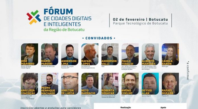 Botucatu sedia Fórum de Cidades Digitais e Inteligentes para a região