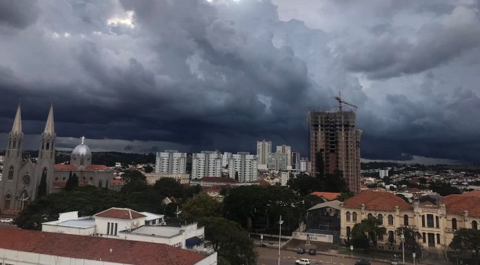 Botucatu: Defesa Civil emite alerta de possibilidade de tempestade em Botucatu nesta segunda-feira, com previsão de chuva forte até sexta-feira, dia 20