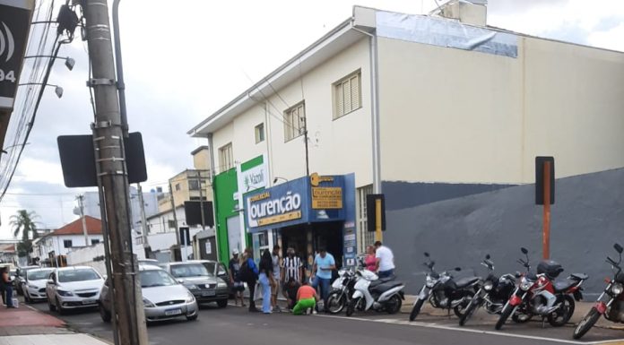 Botucatu: Leitor flagra atropelamento no Centro da cidade