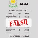 Botucatu: APAE faz alerta sobre golpe em nome da instituição