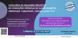 Concurso premia projetos de saúde em até 15 mil reais Concurso premia projetos de saúde em até 15 mil reais