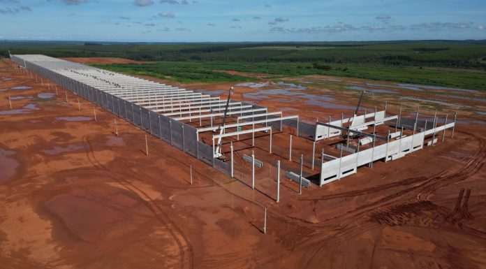 Botucatu: Obras da fábrica da Dexco estão aceleradas