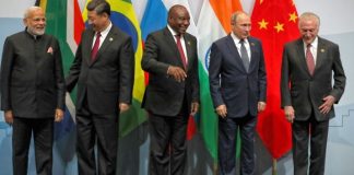 África do Sul receberá membros do BRICS em agosto