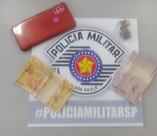 Traficante é preso em flagrante próximo a escola durante operação da Polícia Militar em São Manuel