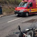 Botucatu: Grave acidente na Rodovia Gastão Dal Farra deixa motociclista e garupa em estado grave