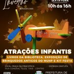 Botucatu: Arte na Praça – Atrações infantis é ação do Festival de Inverno nesta sexta-feira