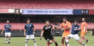 Jogo de futebol pela Integridade no SPFC promove os valores positivos do esporte