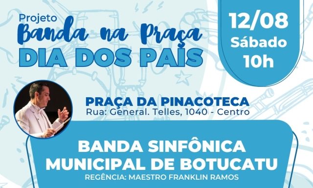 Botucatu: Projeto Banda na Praça promove música e cultura na Cidade