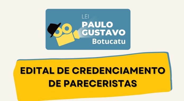 Botucatu: Cultura abre credenciamento para Lei Paulo Gustavo
