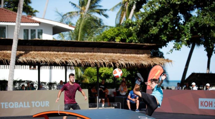 Prática do Teqball pode contribuir para a saúde Prática do Teqball pode contribuir para a saúde