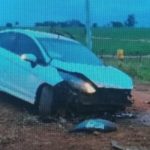 Carro com placas de Botucatu, com quatro ocupantes, se envolve em acidente em rodovia
