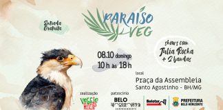 Festival Paraíso Veg acontecerá na Praça da Assembleia em BH Festival Paraíso Veg acontecerá na Praça da Assembleia em BH