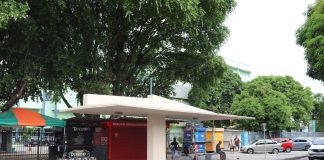 Projeto universitário revitaliza parada de ônibus histórica Projeto universitário revitaliza parada de ônibus histórica