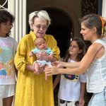Botucatu: Ana Maria Braga visita netos em viagem ao interior de SP