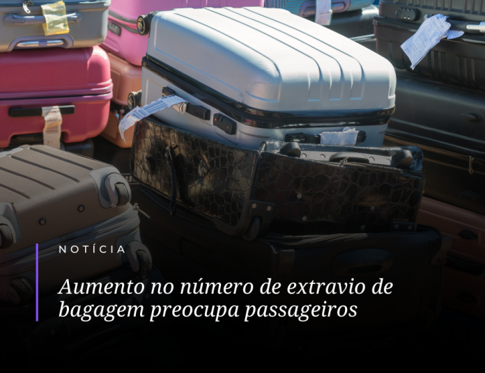Aumento no número de extravio de bagagem preocupa passageiros Aumento no número de extravio de bagagem preocupa passageiros