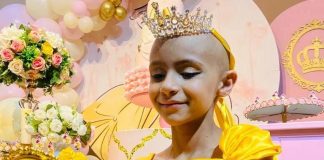 Câncer infantil: paciente do Itaci faz exposição no hospital