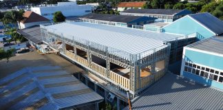 Steel Frame traz inovação à obra do Colégio Erasto Gaertner Steel Frame traz inovação à obra do Colégio Erasto Gaertner