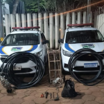 Botucatu: Guardas Civis Municipais flagram furto de fios de cobre em Rodovia