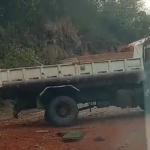 Grave acidente na Serra de Botucatu com caminhão da Prefeitura deixa vítima fatal