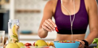 Oficinas de nutrição esportiva orientam visitantes na BTFF