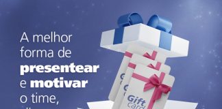 Giftcards são opções de presentes corporativos no fim de ano
