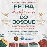 Botucatu: Praça do Bosque está sediando a Feira da Casa do Artesão
