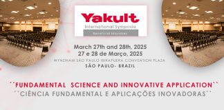 Submissão de trabalhos para o Yakult International Symposia termina no dia 15.01