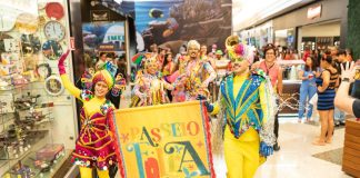 Passeio das Águas Shopping realiza Passeio Folia Passeio das Águas Shopping realiza Passeio Folia